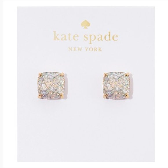 kate spade Jewelry - KATE SPADE - Glitter Studs - Opal Glitter